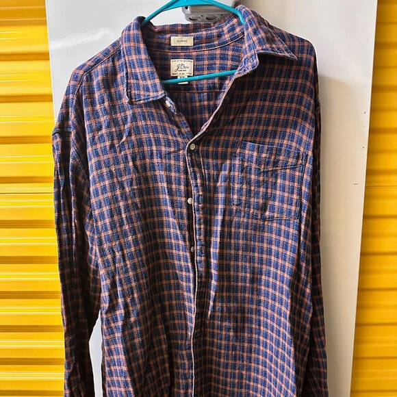 J. Crew Twill Casual Shirt - Picture 1 of 4